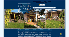 Desktop Screenshot of gites-riolo-sud-corse.com